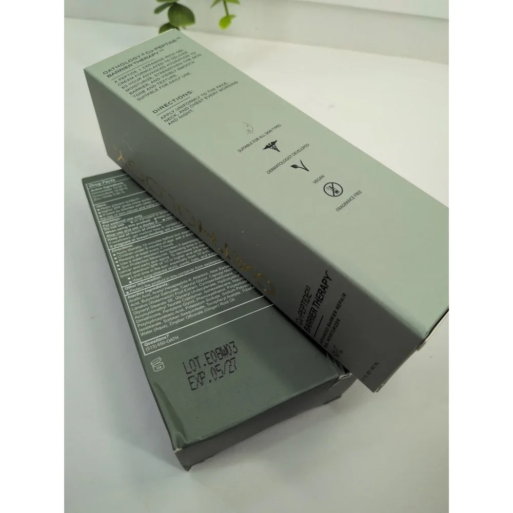 NIB LOT 2!🚨Oathology Inzincable Sunscreen 3.4oz Exp 05/27 Cu-Peptide Barrier